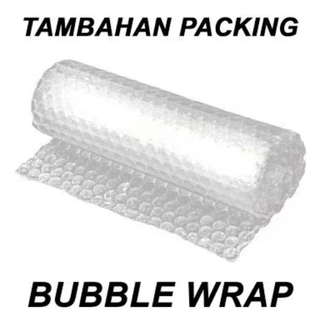 

BUBBLE-WRAP (Extra Tambahan Packing Agar Lebih Aman)