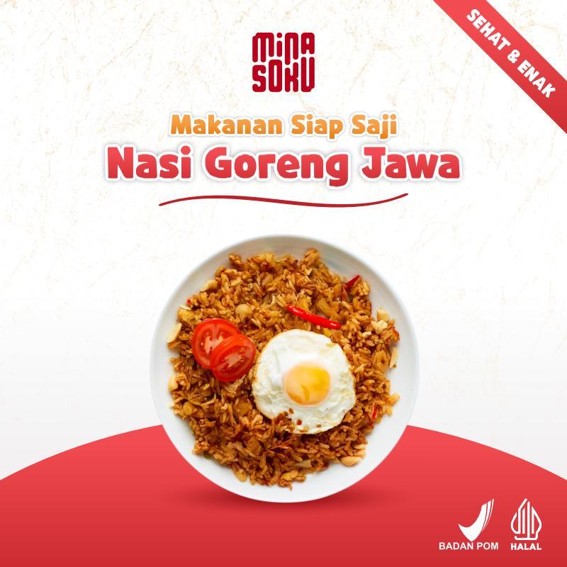 

Nasi Goreng Instan Siap Saji Minasoku 3 Rasa - Nasi Goreng Nusantara - Nasi Goreng Jawa - Nasi Goreng Padang Cabe IJo