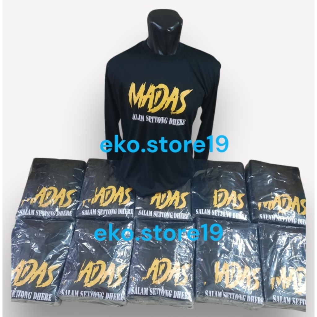 KAOS ORMAS MADAS MADURA ASLI LENGAN PANJANG