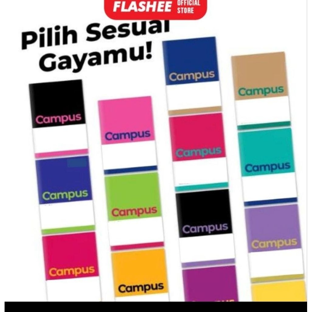 

Flashee Buku Tulis Sidu Campus 42 Lembar Book Sidu Campus Campus Korea 1 Pack Isi 5 Buku