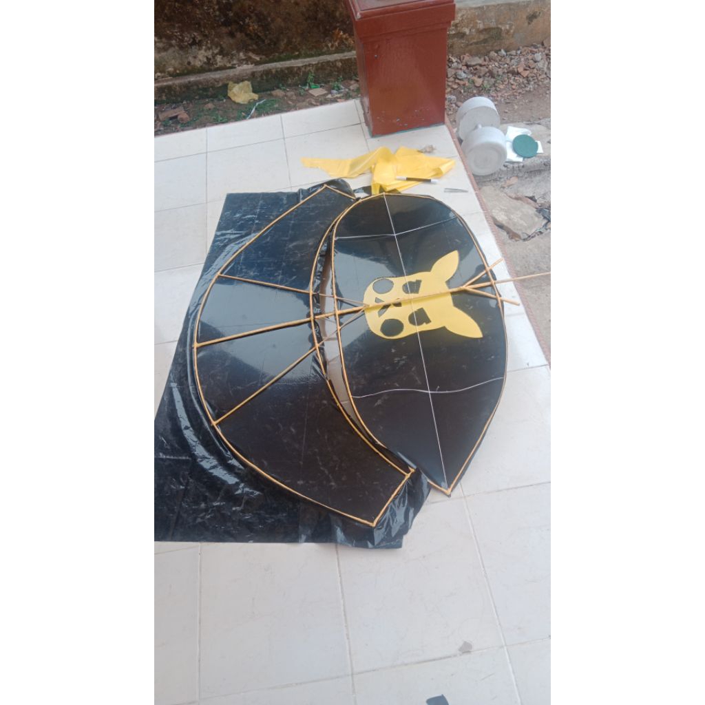 Layangan gapangan mini Rangka 50cm