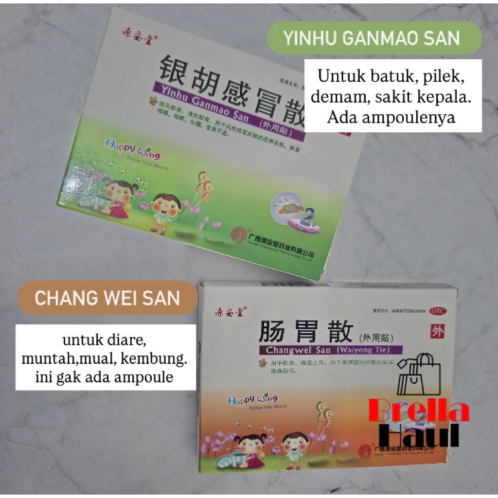 YINHU GANMAO SAN, CHANG WEI SAN