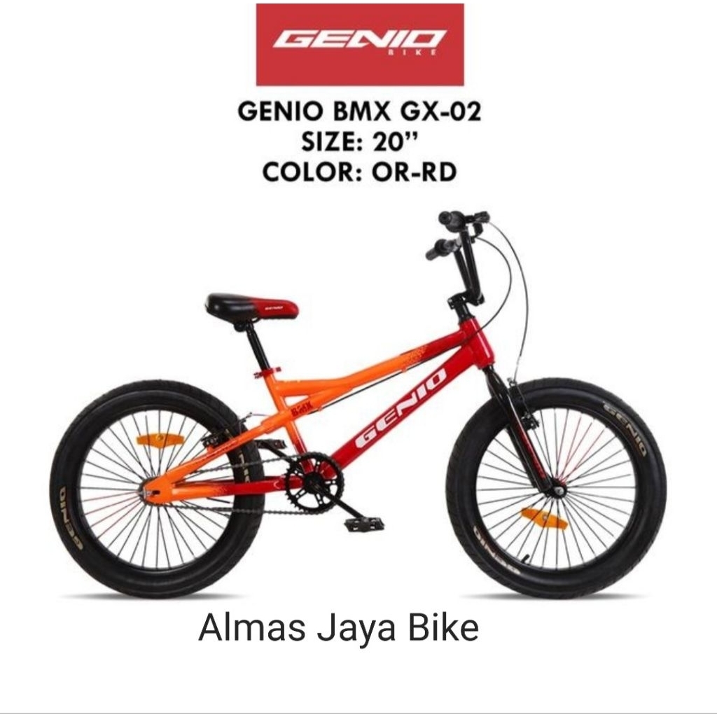 Sepeda bmx 20 Genio gx 02