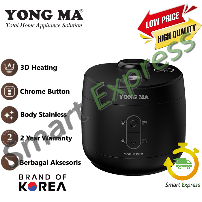 MAGIC COM YONGMA SMC 7083 / SMC7083 - (2 LITER / PREMIUM BLACK INNER POT)