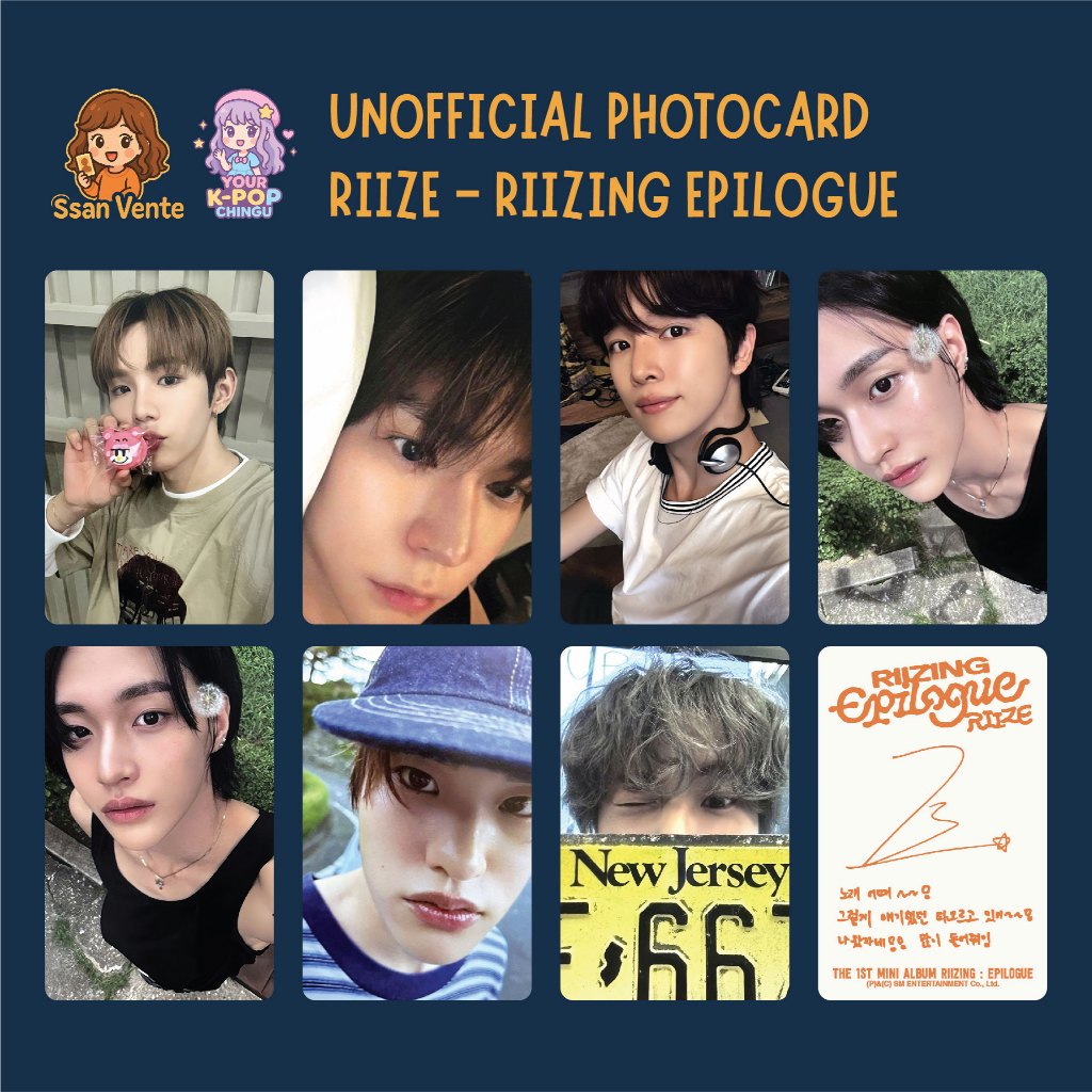 [UNOFFICIAL PHOTOCARD] RIIZE - RIIZING EPILOGUE
