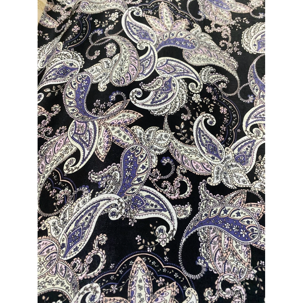 Kain Satin - Satin Silk Motif - Silk Premium - Silk Dress Motif - Meteran