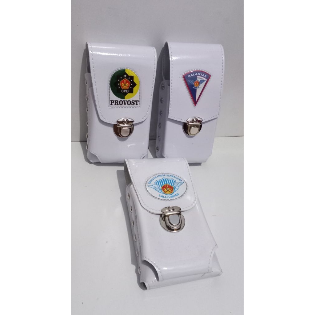 Sarung Tempat Hp Pinggang Tas Dompet Handphone Pinggang Doble Banser Hp Pria