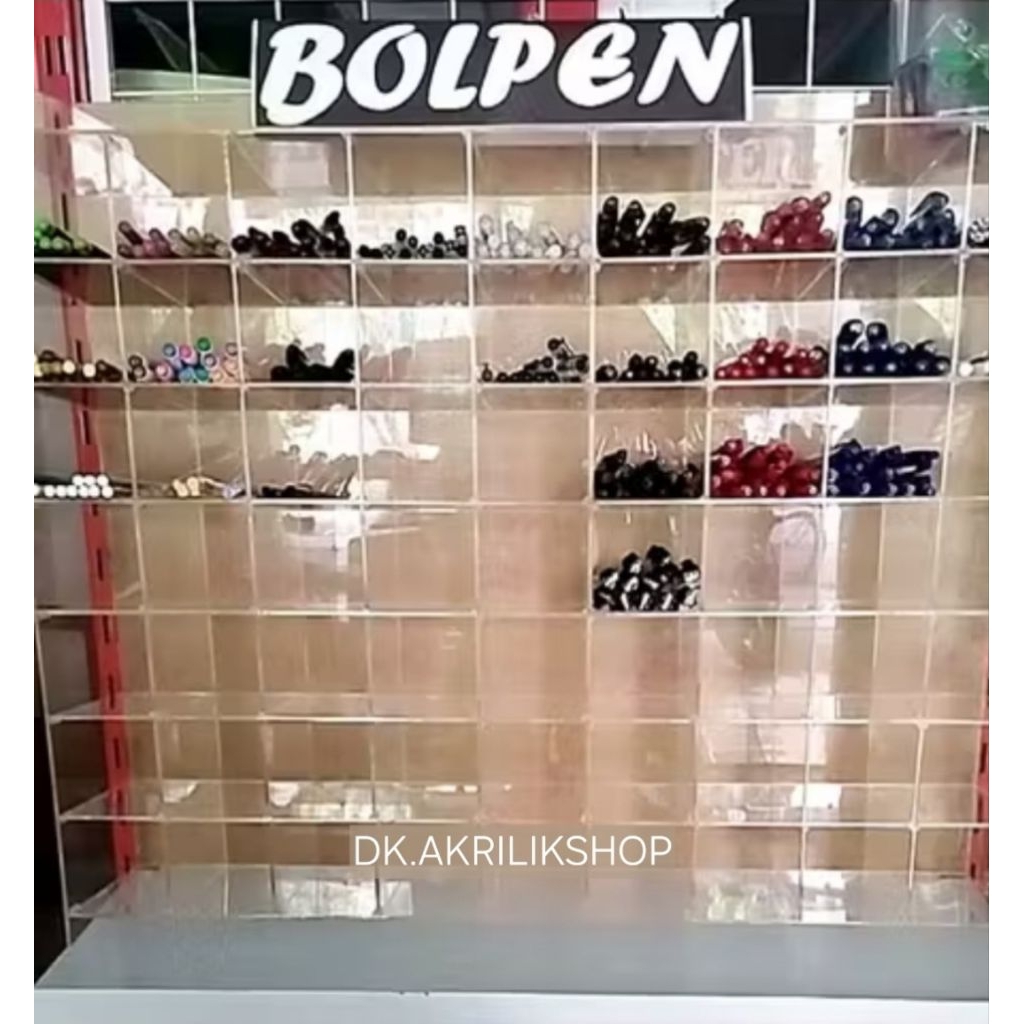 

Rak macam PULPEN model miring