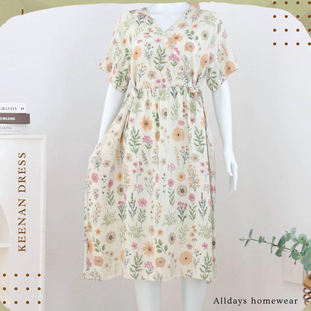 Keenan Dress ALLDAYS - Daster Wanita fashion