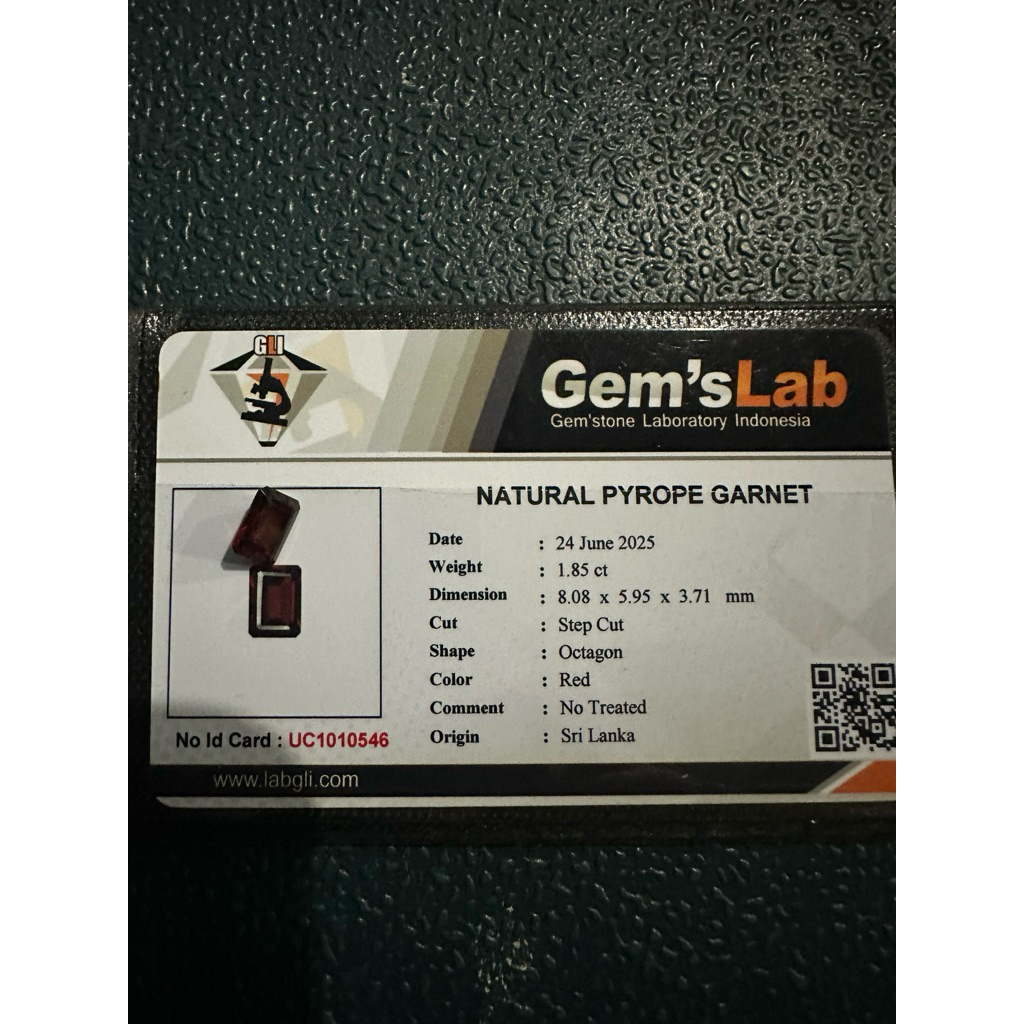 Natural Pyrope Garnet