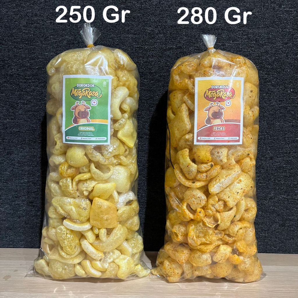 

Dorokdok/Kerupuk Kulit Sapi Khas Garut Varian Rasa