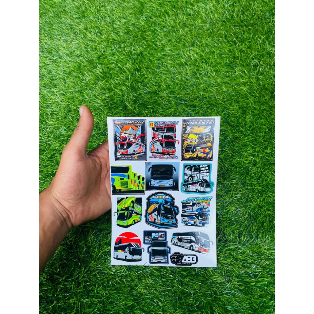 

STIKER BUS MANIA VYNIL GLOSSY LAMINASI