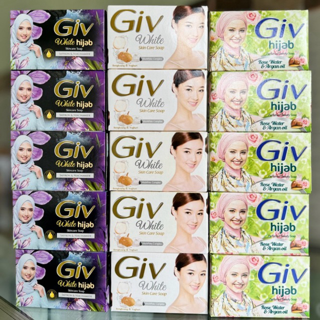 12PCS Sabun GIV Batang 72gr