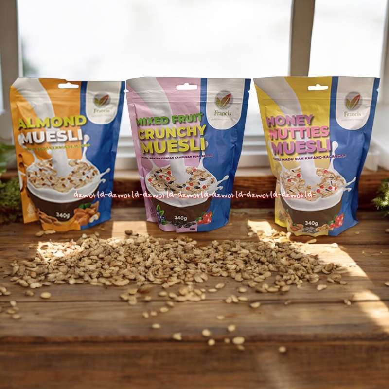 

[oddsolshop] pekanbaru/Francis Muesli Sereal Instan 340GR Instant Cereal
