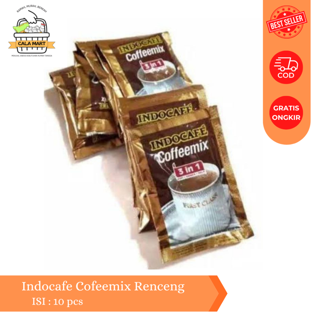 

Indocafe Original Blend Sachet Coffemix (10 Pcs)