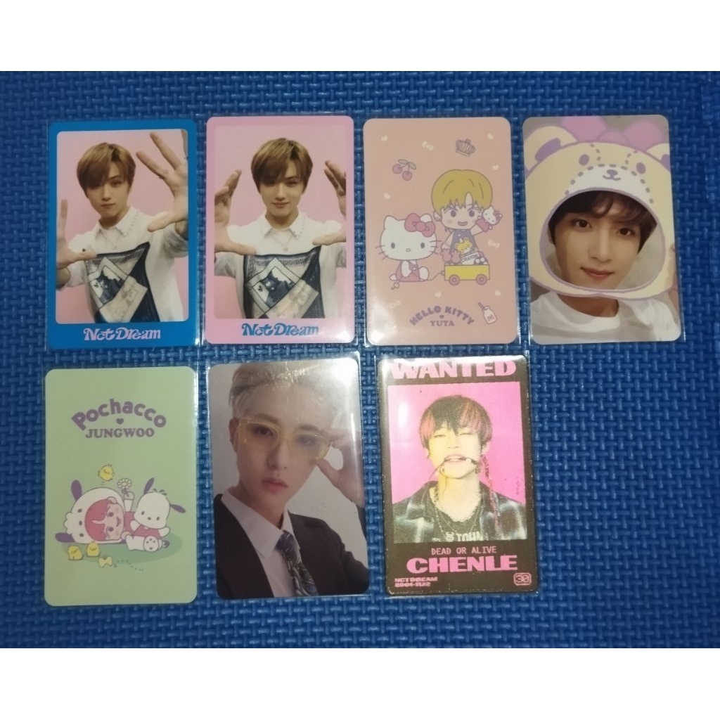 Photocard NCT Dream NCT 127 Yuta Jungwoo Haechan Renjun Chenle Jisung Dicon 102 Sanrio Album