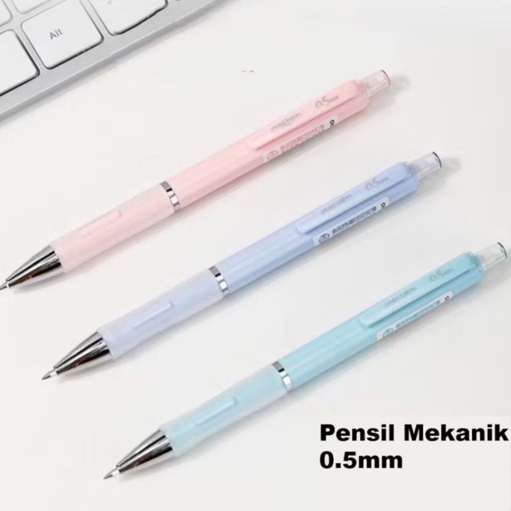 

Pensil Mekanik Warna Pastel 0.5mm - Pencil Otomatis Nyaman untuk Menulis & Menggambar