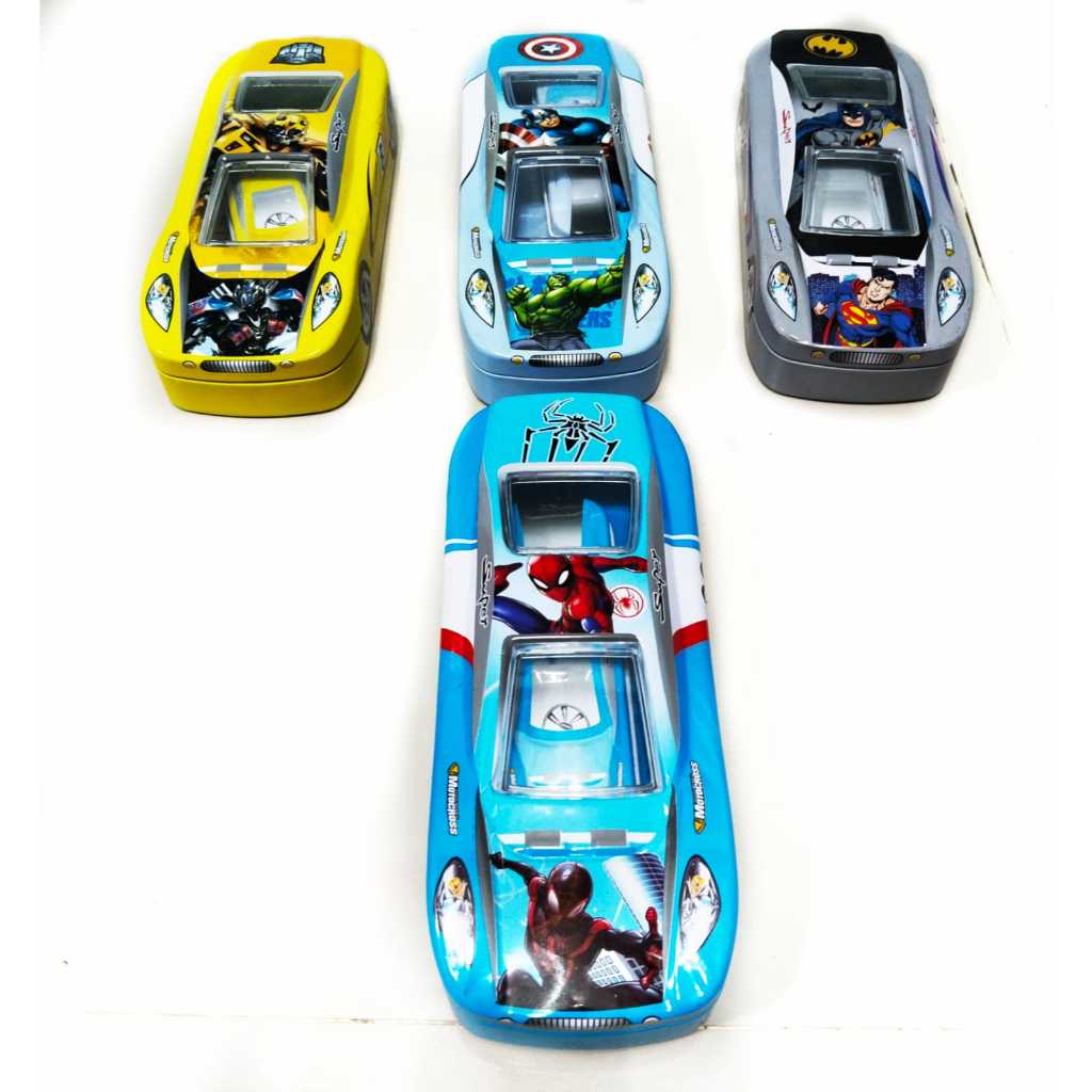 

Kotak Pensil Kaleng Mobil Set / Tempat Pensil Bentuk Mobil / Kotak pensil /Tempat Pencil