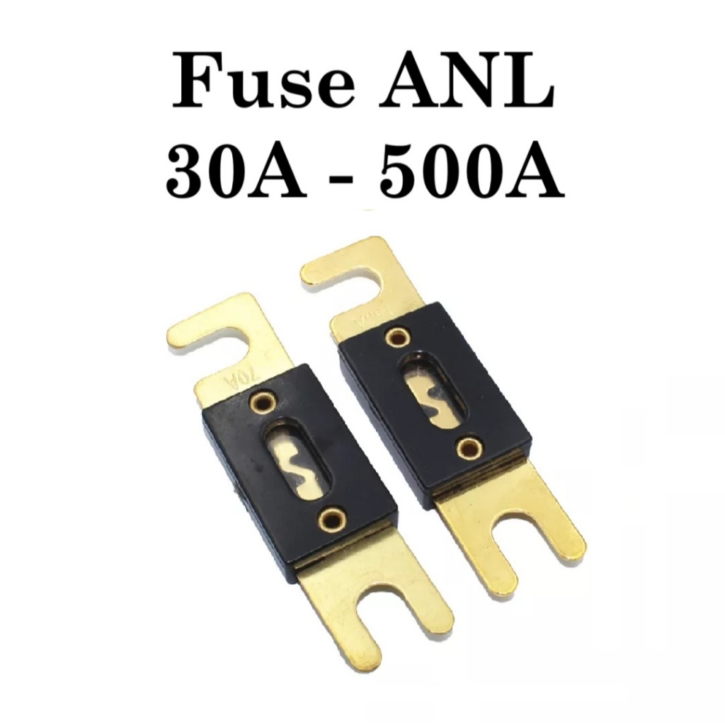 Sekering/ Fuse ANL Gold Plated Sekring Audio Mobil / Sekring Audio Mobil
