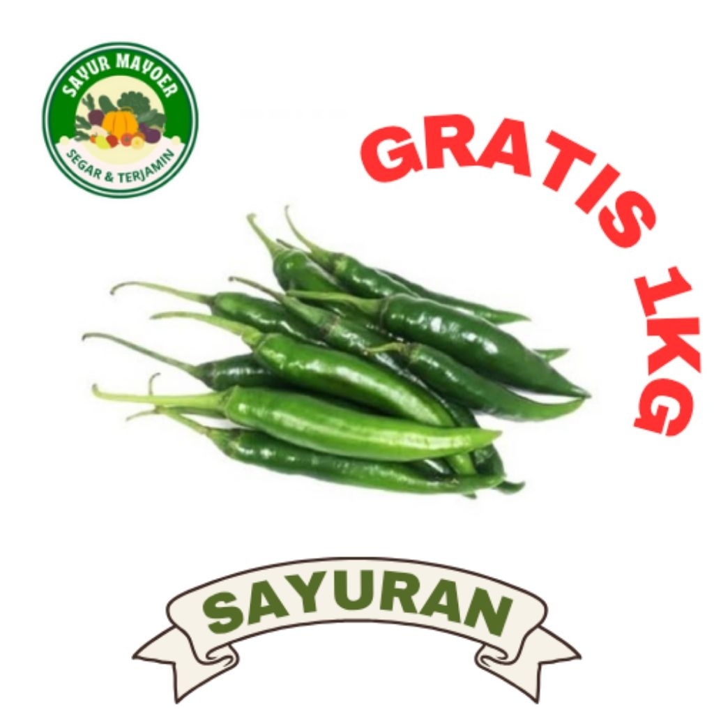 

CABE HIJAU BESAR per 250g