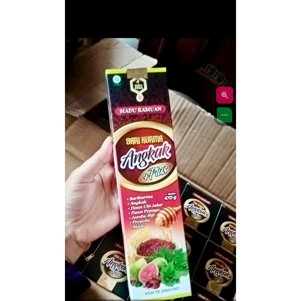 

MADU ANGKAK SARI KURMA 470GR UNTUK DBD,TYPES,DAN MENJAGA DAYA TAHAN TUBUH