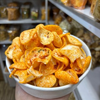 

Keripik Singkong Pedas / Opak Singkong Pedas