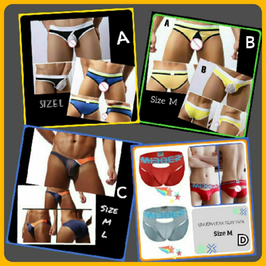 New Celana Dalam Pria Sexy Import