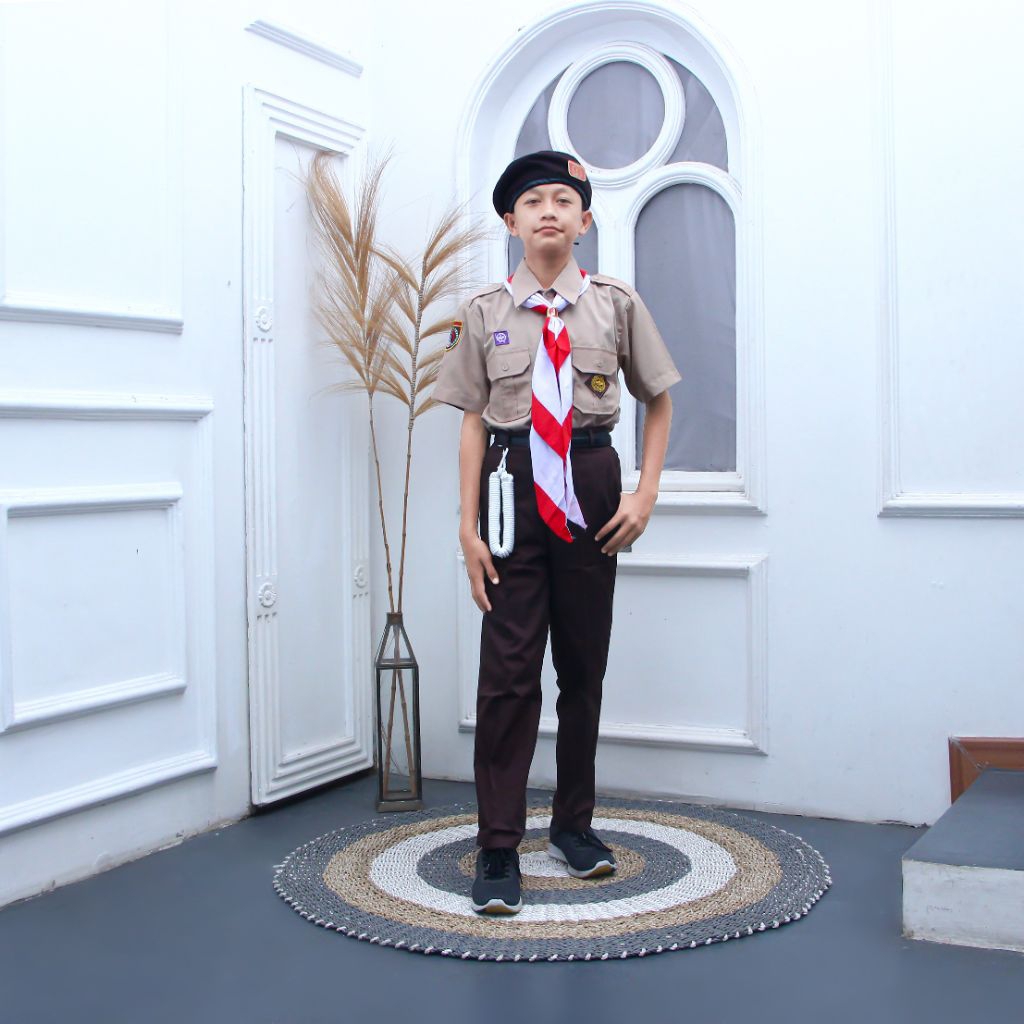 Celana Pramuka Cargo/PDL SD MI Anak Laki Laki/ Seragam pramuka Kimpul SD MI Anak Laki Laki