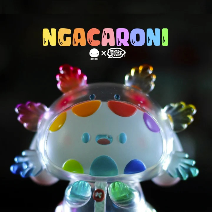 Ngaew x Grape Brain Ngacaroni Clear Rainbow