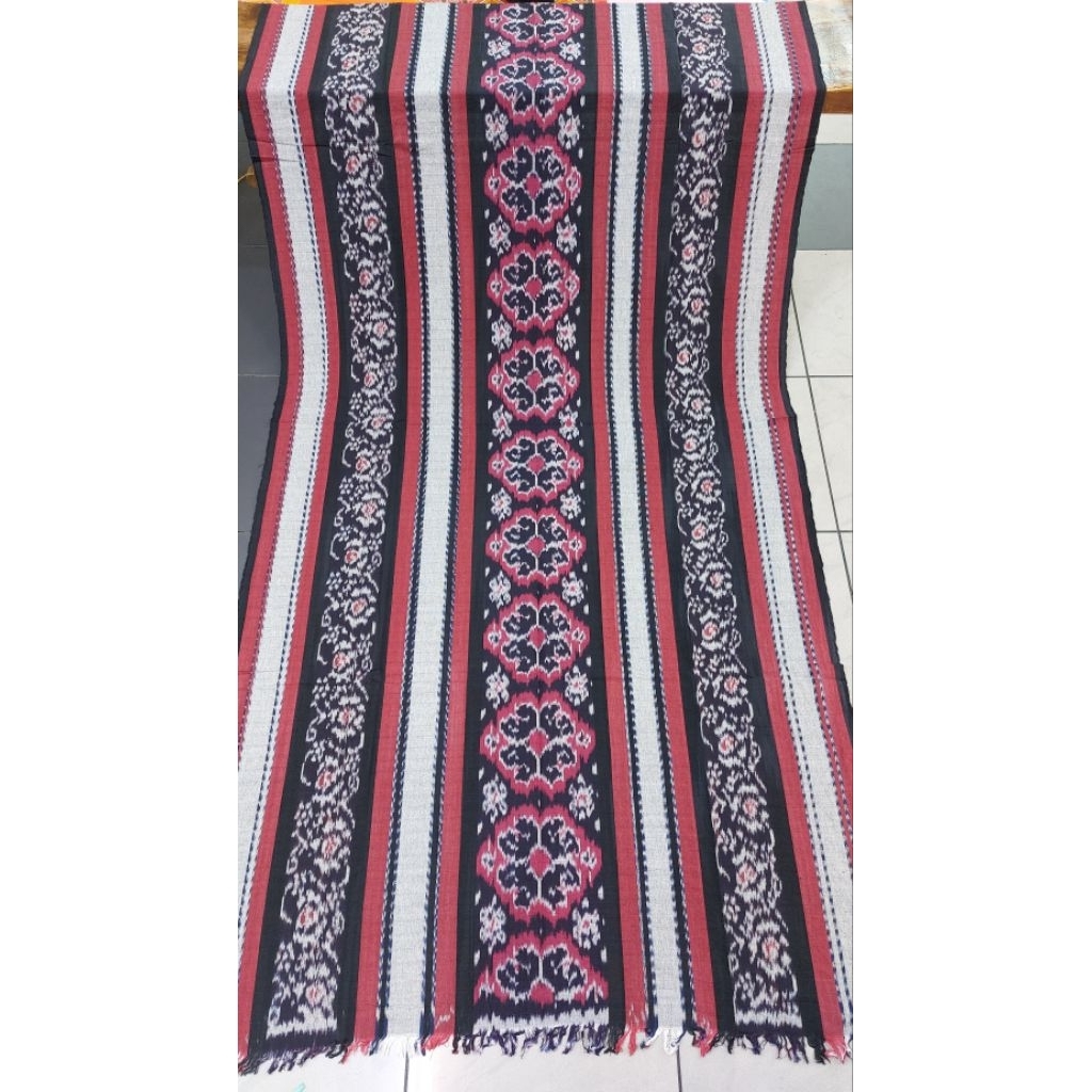 kain tenun etniq tenun ikat motif ntt premium serat nanas tenun jepara (uk 120x240)