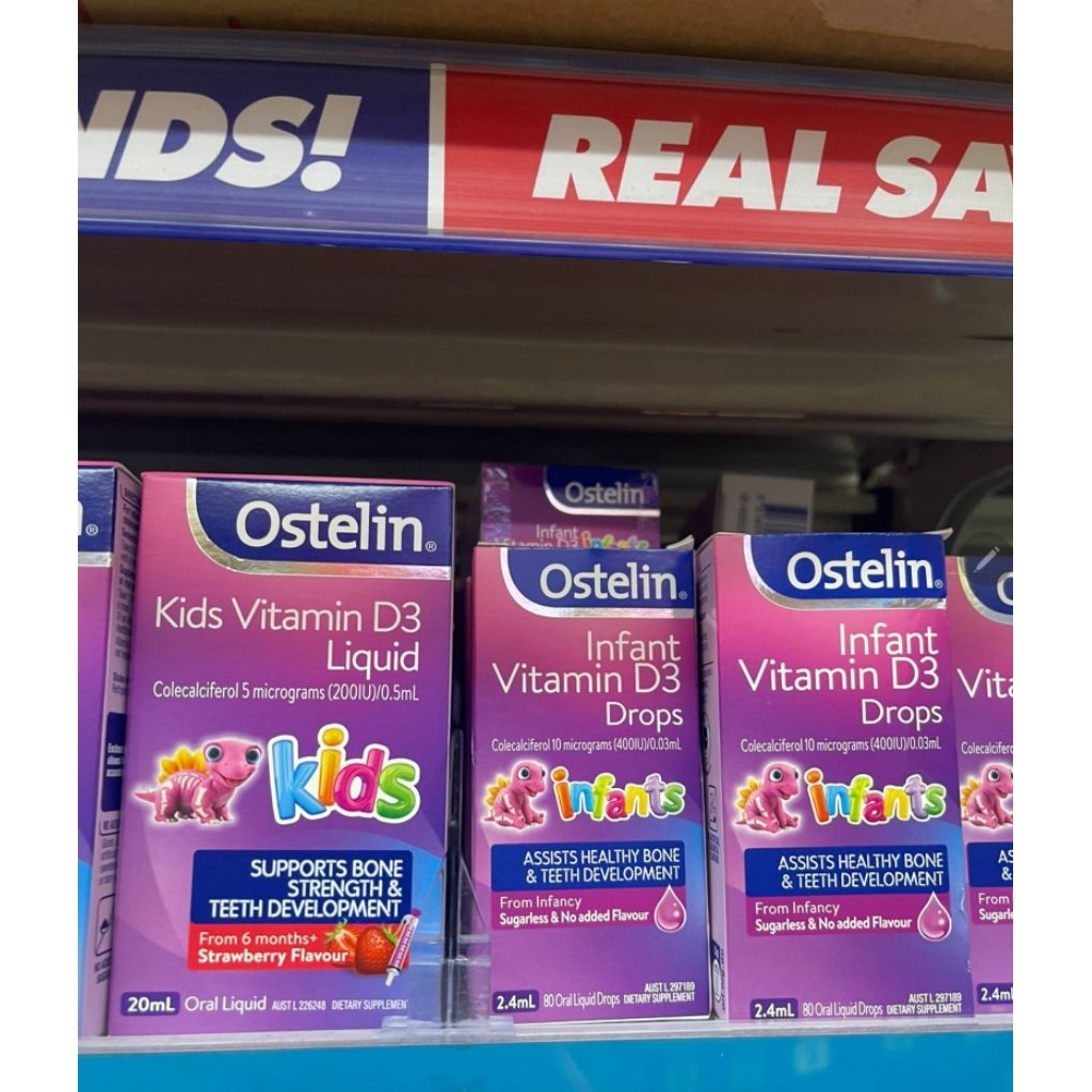Ostelin Kids Vitamin D3 Liquid 20ml
