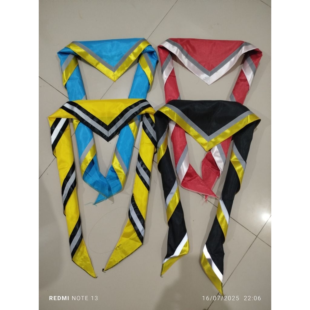 scarf Pramuka/syal Pramuka/scarf warna per biji