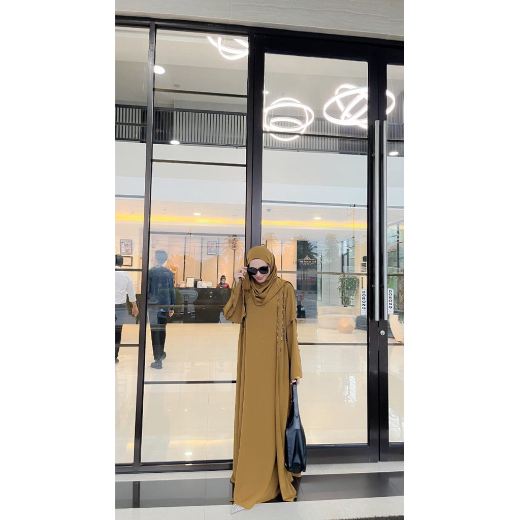 Zuhell abaya set hijab pasmina