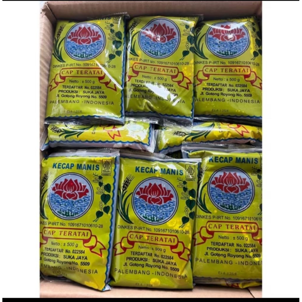 

kecap manis cap teratai 500 gram