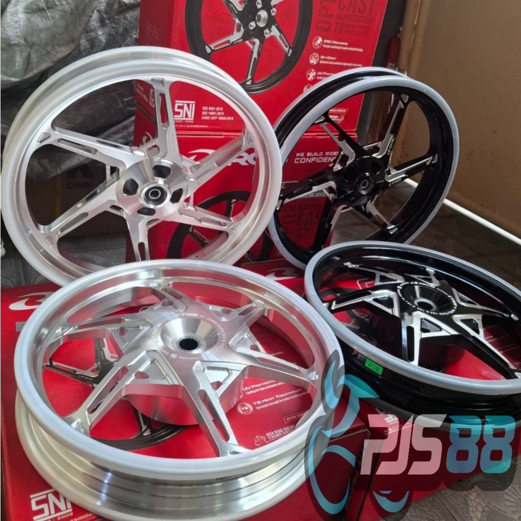 Pelek Racing Rcb Ct 6000 Vario 125 & Vario 150 & Vario 160 Cbs / Velg Rcb Vario 150 & Vario 125