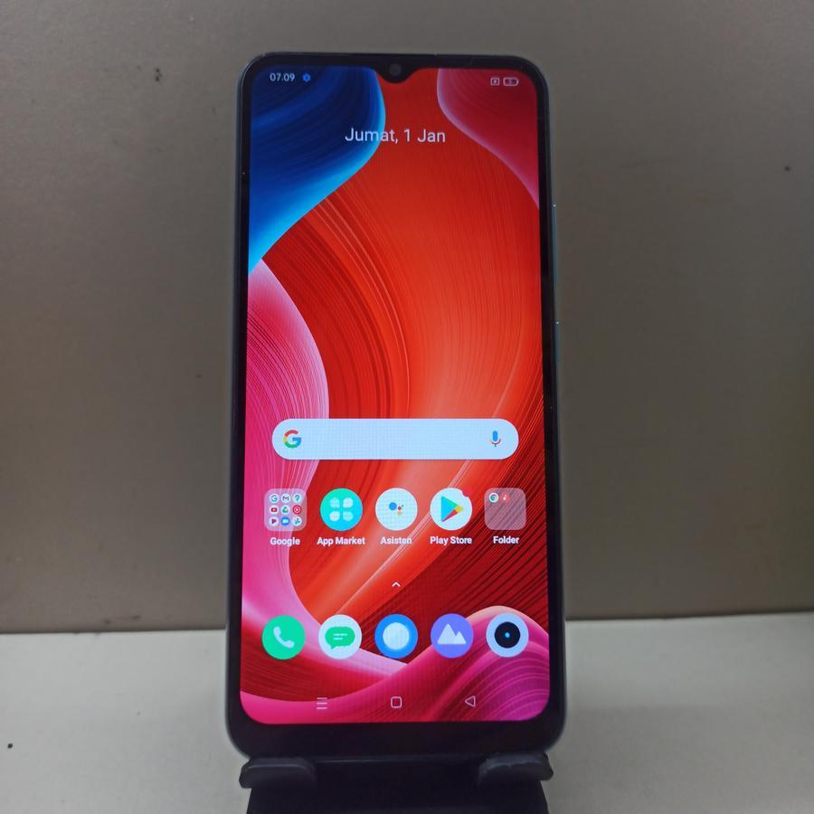 REALME C21 4/64GB HANDPHONE SECOND BEKAS UNIT ONLY