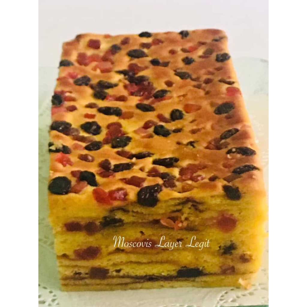 

Lapis legit moscovis ukuran 20x20x6cm