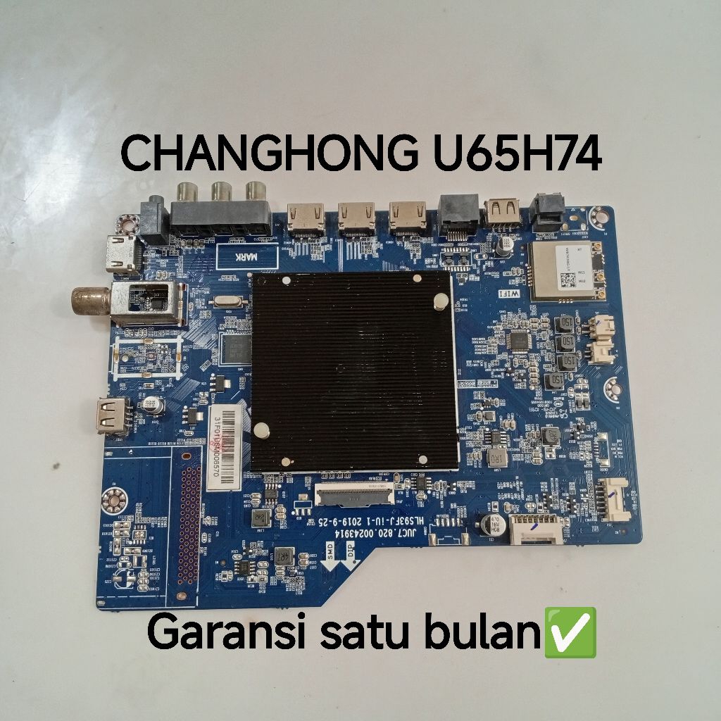 MB TV CHANGHONG U65H74 MAINBOARD-MOTHERBOARD-MOBO-MODUL MESIN TV CHANGHONG U65H74
