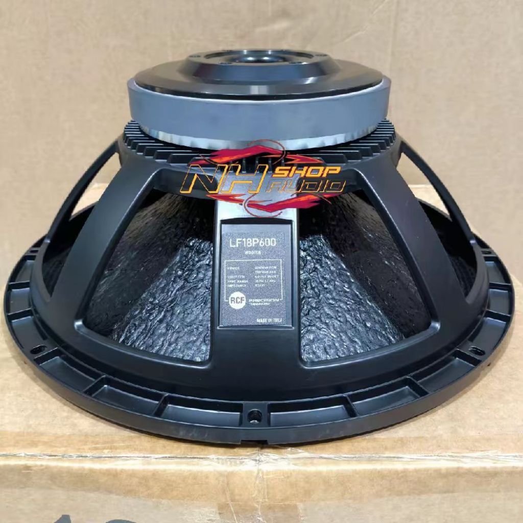 Speaker Rcf 18P600 18inchi Double Coating Kulit Jeruk 18in Voice Coil 4in 2000Watt Speaker Komponen 