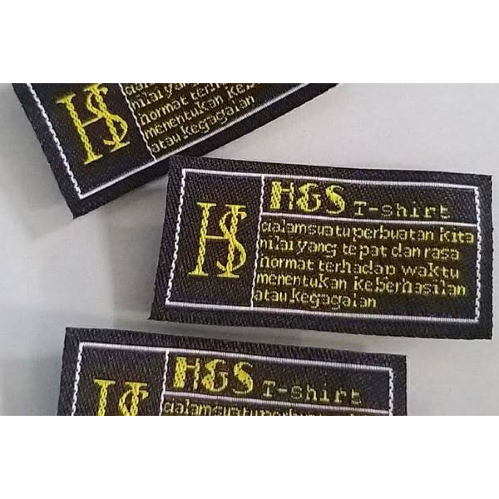 Label Celana Panjang Pria Jeans HS