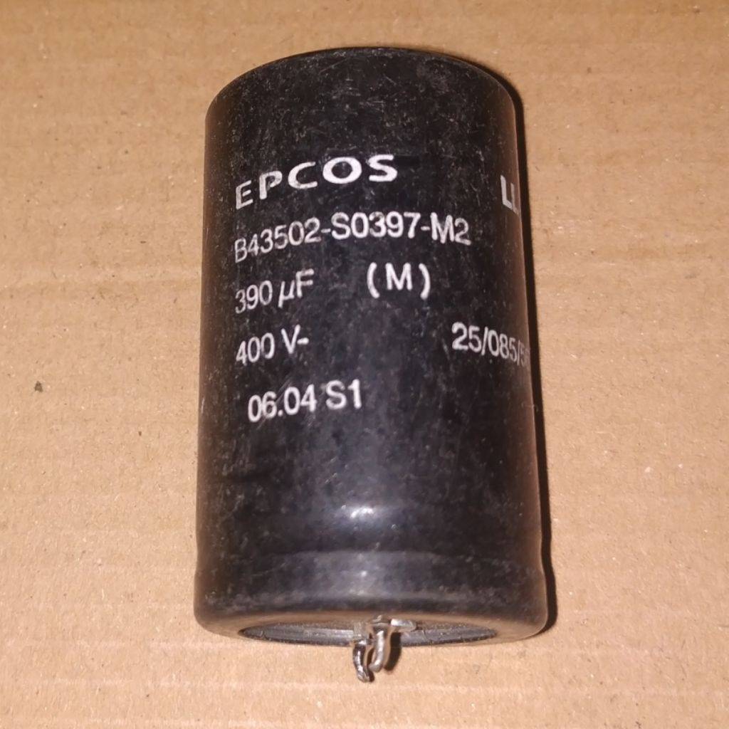 C Elco Elko 390uF 400V 390 uF 400 V 390mFD 390mF 400VDC 400WV