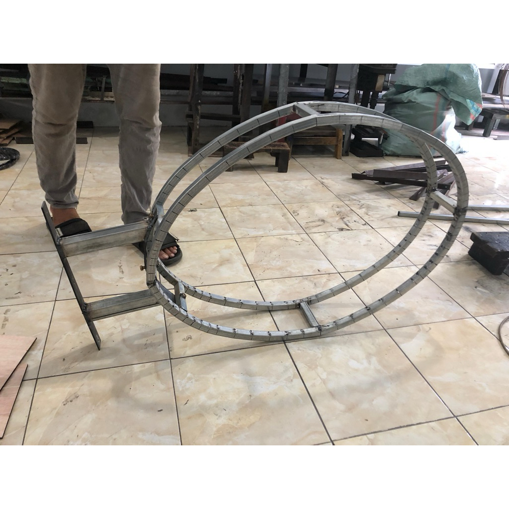 Rangka Neon Box Oval | Rangka Oval NeonBox