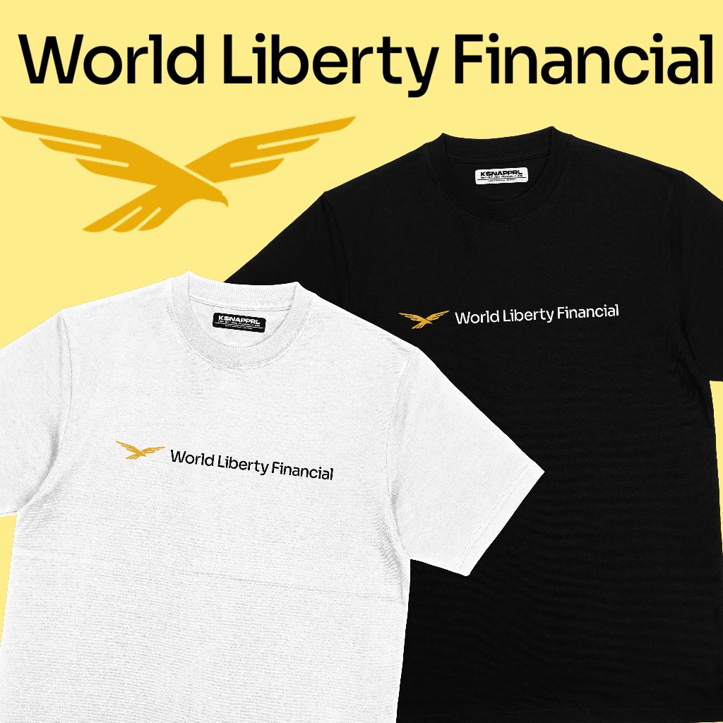 Kaos Crypto "World Liberty Teks" -Kaos Donald Trump/World Liberty Finance/Token Trump/Kaosan Apparel