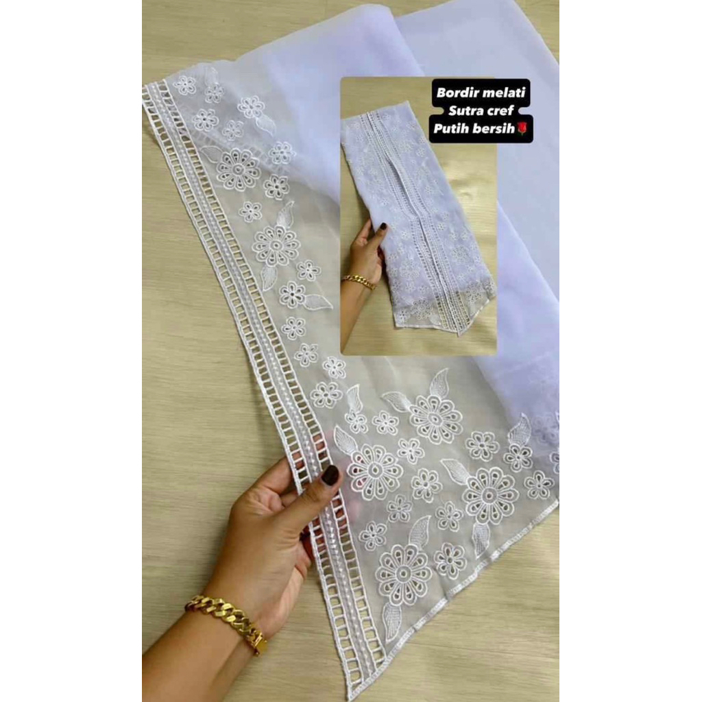 Kain kebaya bordir bali motif terbaru terlaris termurah bahan kebaya bordir bali bahan kebaya encim 