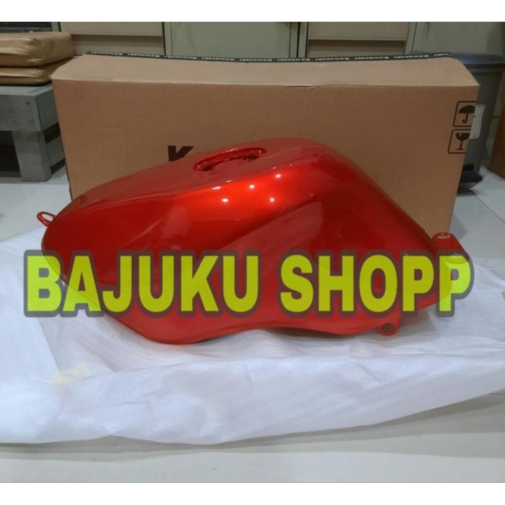 TANGKI TANKI TENGKI BENSIN NINJA RR OLD NEW ZX 150 ORANGE OREN ORIGINAL KAWASAKI