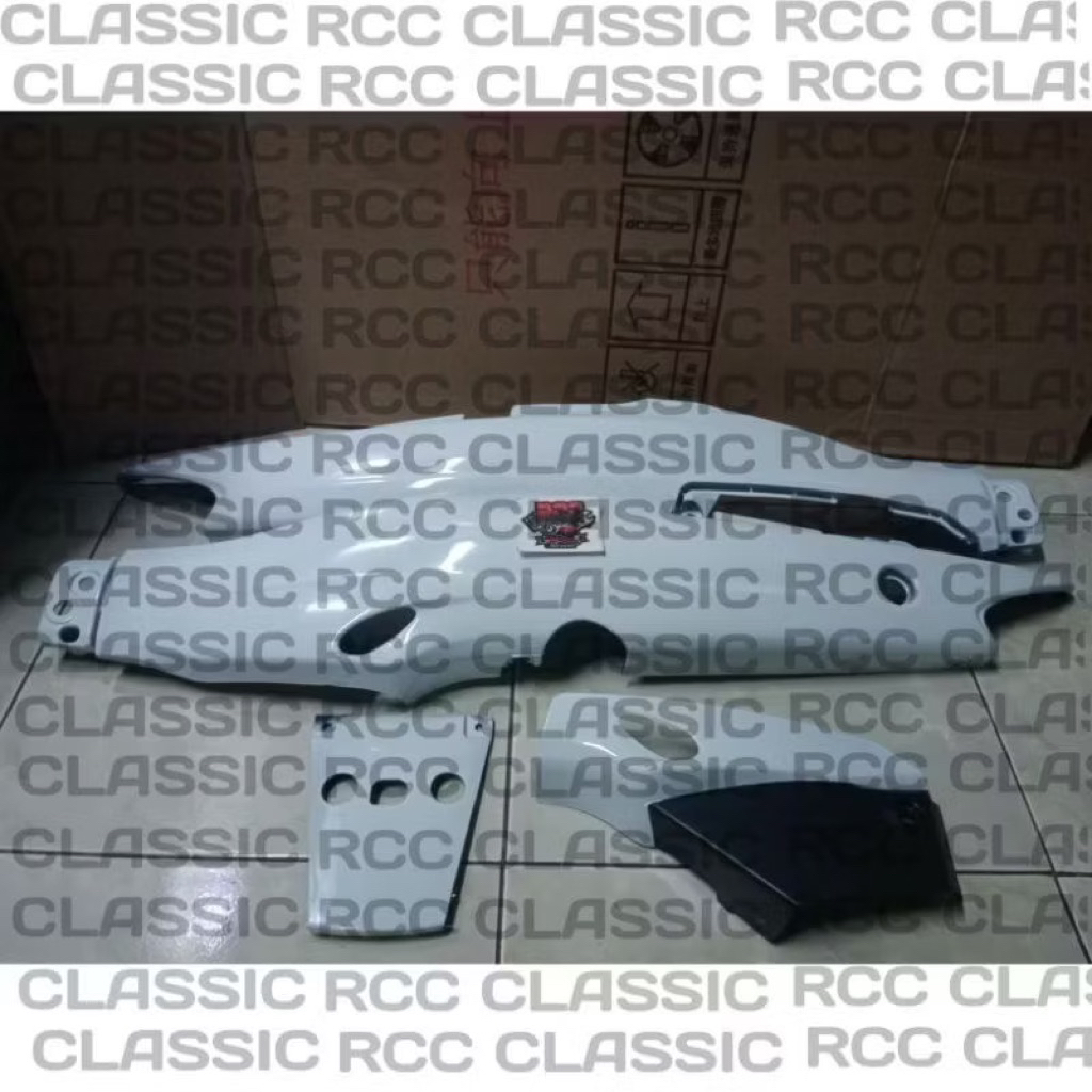 Body Belakang Fiz r Cover Body Belakang Yamaha Fiz Plus Bok Aki Warna Putih