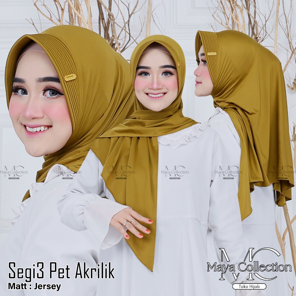 COD hijab instan segitiga citra kirana pet antem akrilik size pd 80 x pb 80 cm
