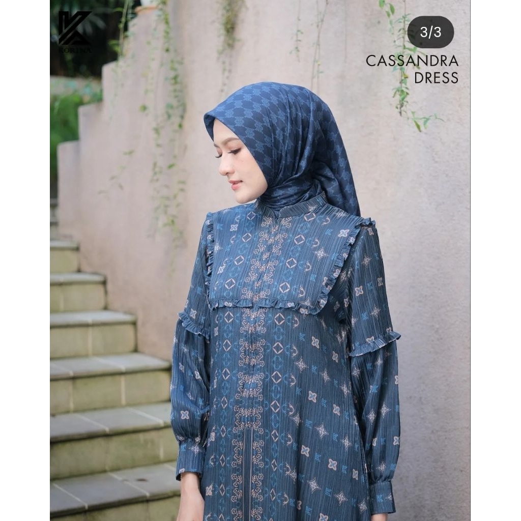 Korina Original. Dress Korina Cassandra Series. Gamis Korina