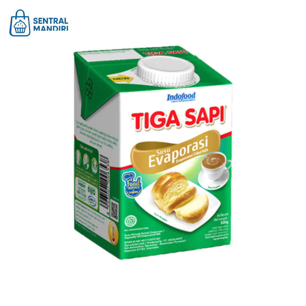 

Susu Tiga Sapi Evaporasi 500Gr/ Milk Evaporate