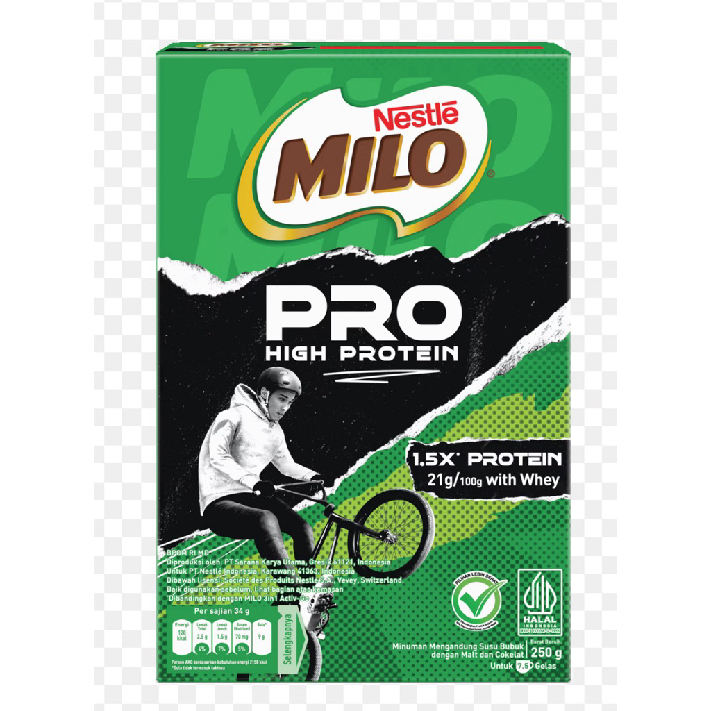 

Milo pro High Protein 250gr box